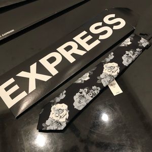 Men’s Floral Tie - Express